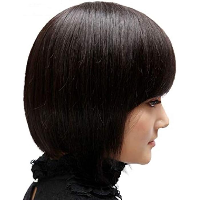 DILLARDS Wigs For Woman Short Wig Bobo Head Fashion Hairstyle (B091G7X759) - Image 2